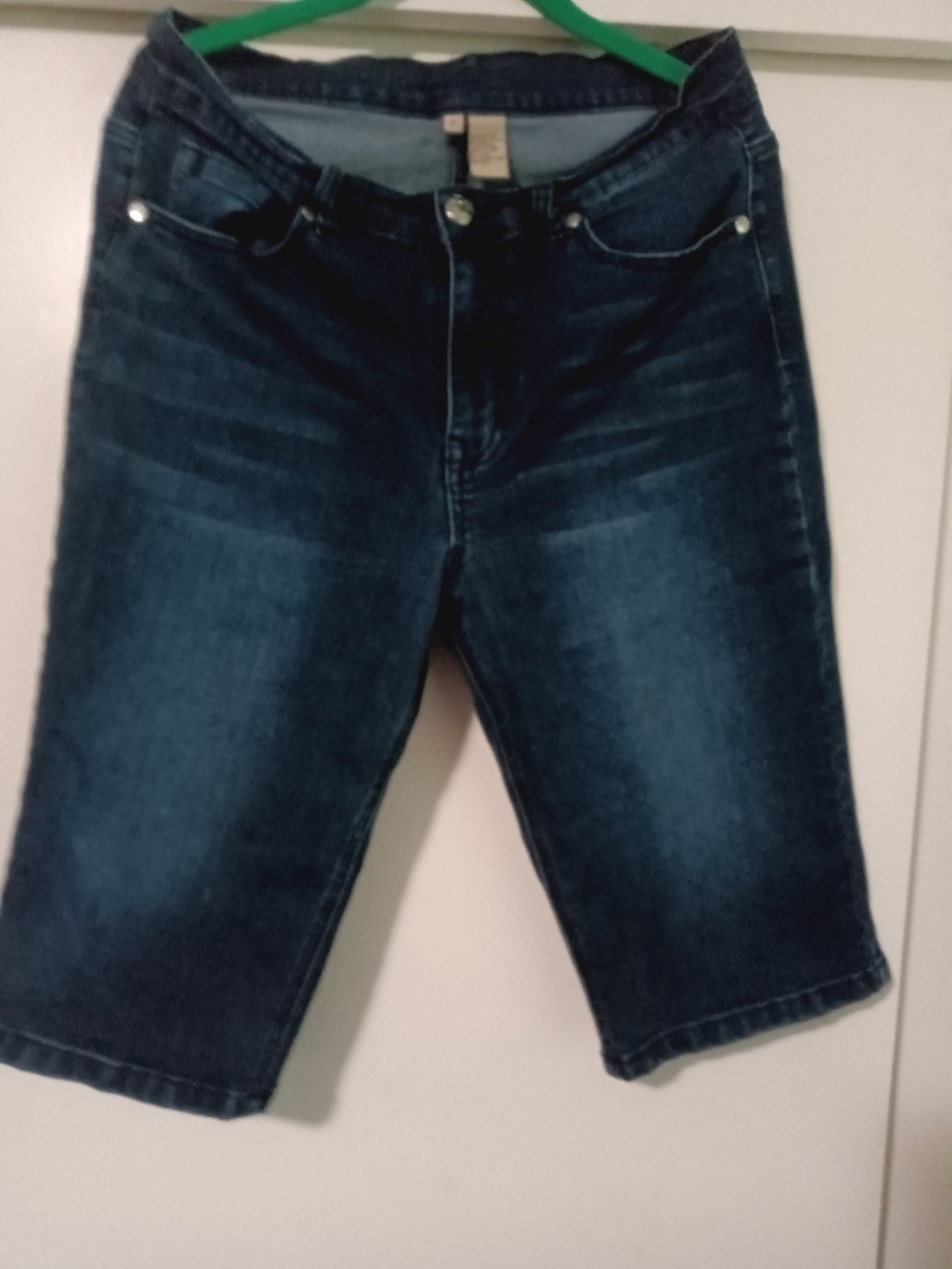 DG2 Classic Dark Wash Denim Jean Shorts